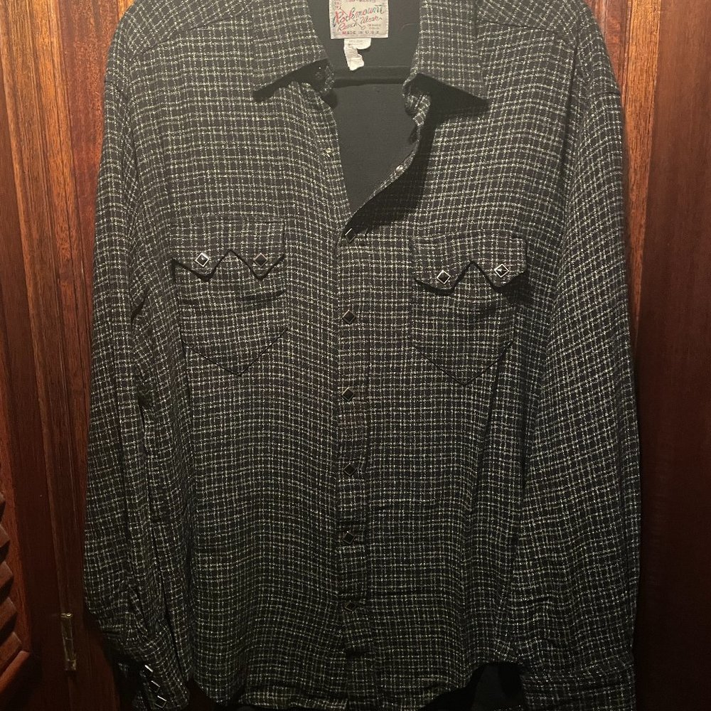 Sold! Tru West Rockmount Ranchwear Vintage Button Down